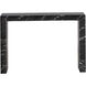 Axle 47 X 31.75 inch Marble Look / Black Outdoor Console Table